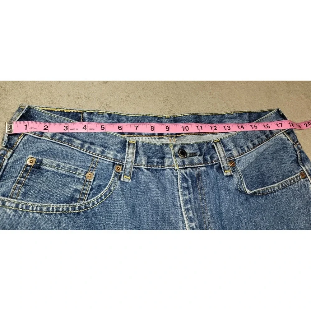 Levi's 550 Denim Jeans Men's Blue Straight Leg Fit Size W36 L28
